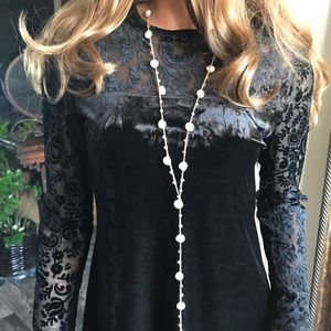 Fresh Water Pearls Baroque Crochet Necklace